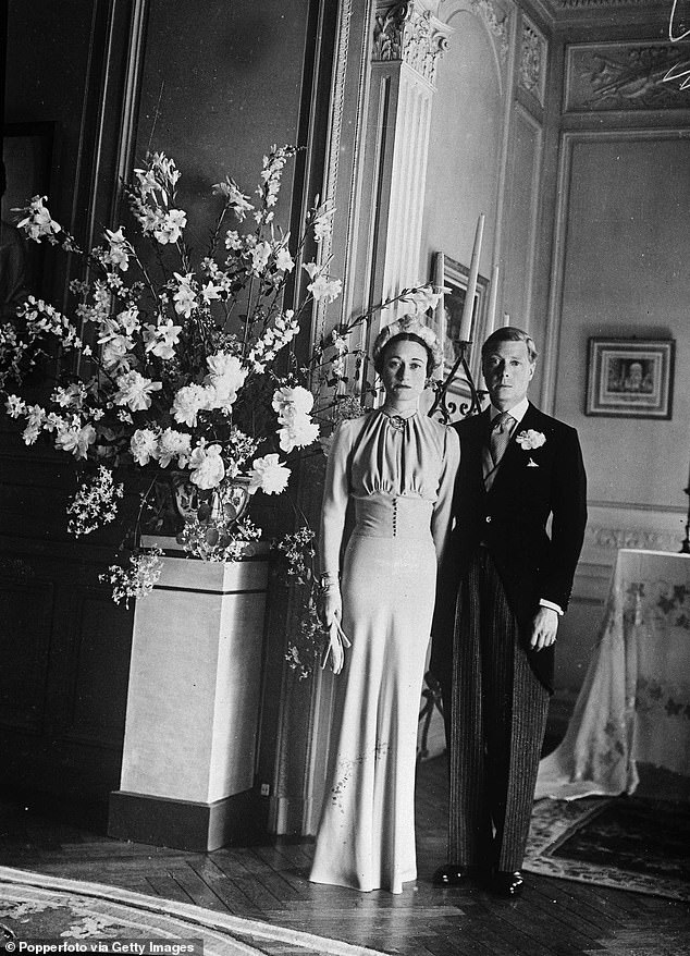 The couple looked less than jolly in the official photos that were taken to mark their wedding