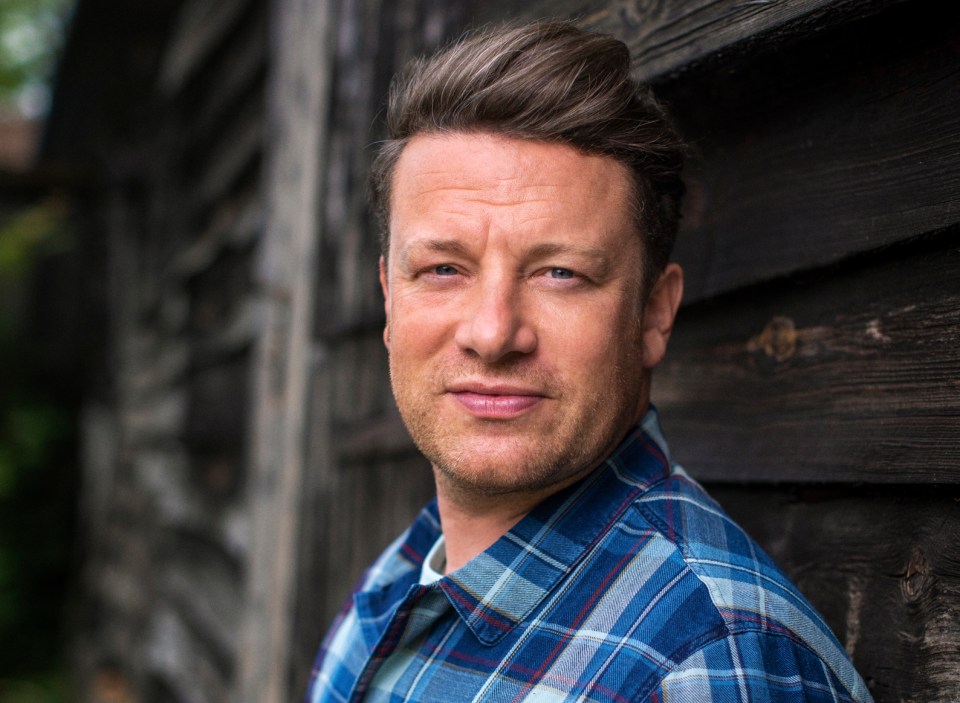 Portrait of Jamie Oliver.