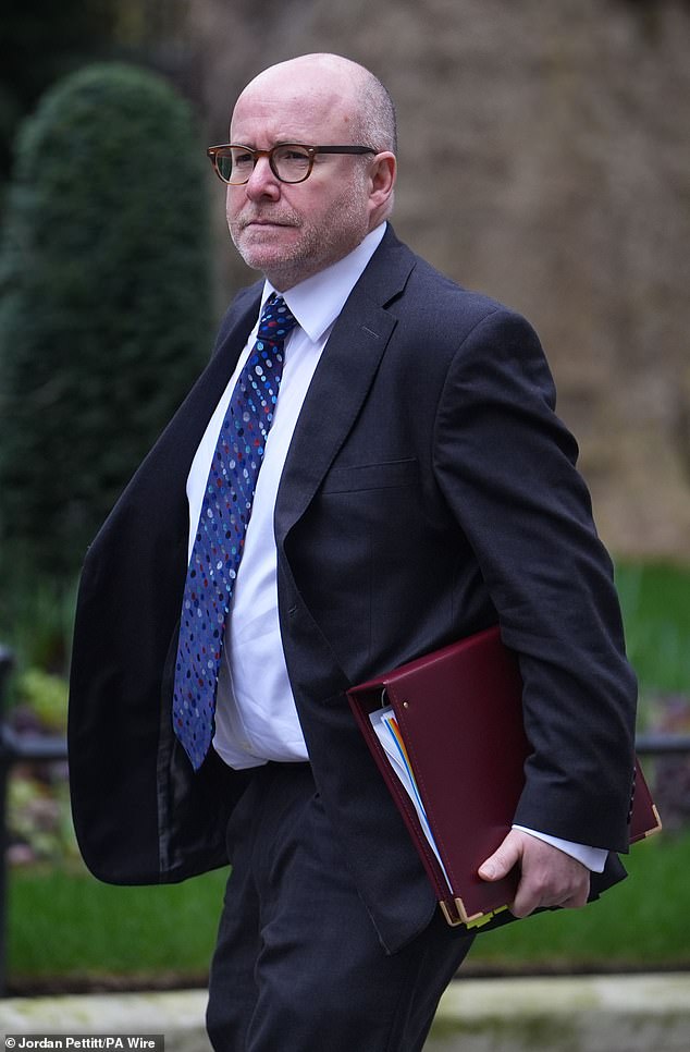 Lord Hermer (pictured) faced calls to resign last week after comparing leaving the ECHR to Nazi policies