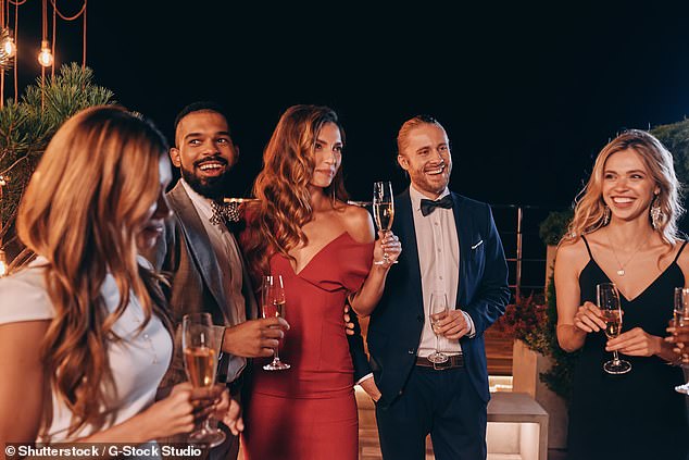 Wearing red or black to a wedding used to be frowned upon, but these days, couples are more relaxed about such rules