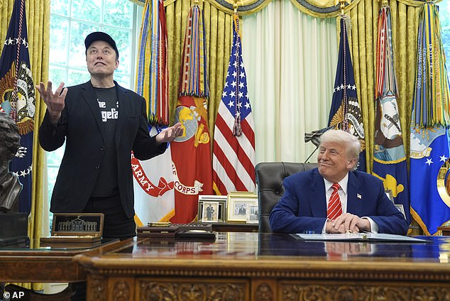 President Donald Trump has defended his signature legislation, saying it will lower taxes, he's seen with Elon Musk in the Oval Office last month
