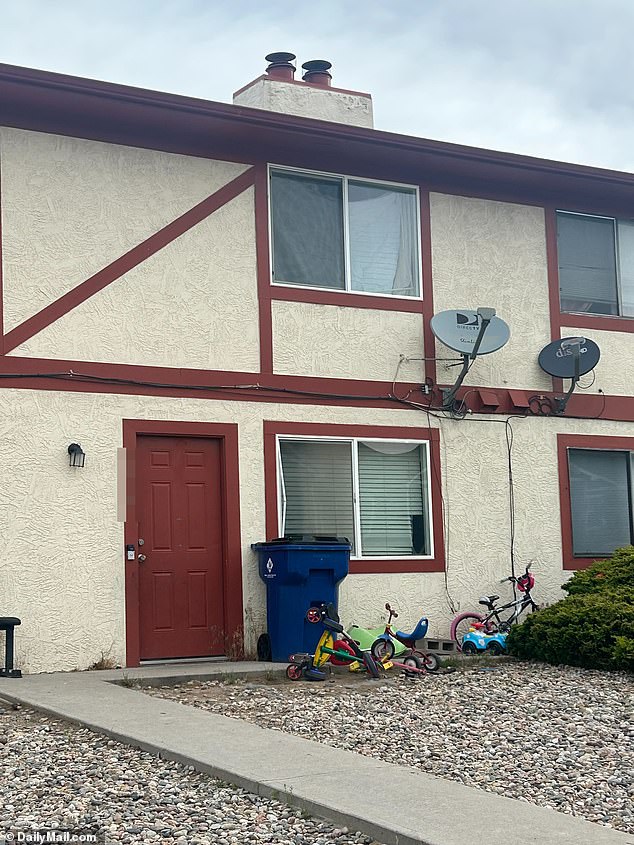 When reporters arrived at Soliman's home (pictured) after the attack, toys seeming to belong to small children could be seen outside. The names, ages and legal status of his wife and five children that have now been arrested are not known