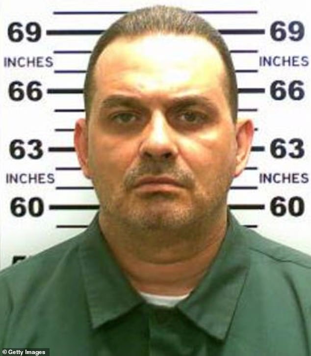 The infamous 2015 prison break from Clinton Correctional Facility was done alongside fellow convicted murderer Richard Matt, (pictured) who was shot and killed after he was found in a hunting lodge by police