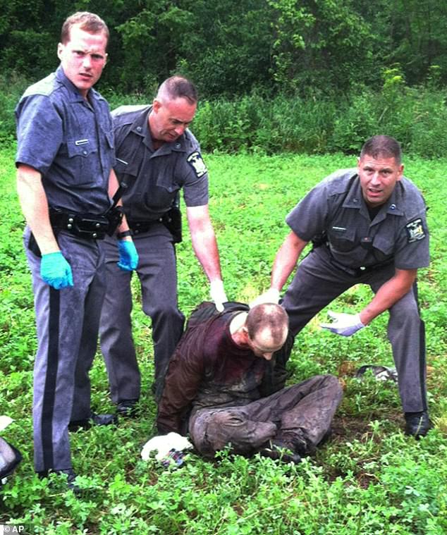 Sweat was captured near the Canadian border a few days after Matt was killed and was shot twice, in his shoulder and arm