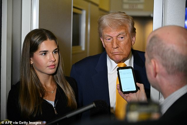 He told officers he climbed over the towering wall which surrounds Mar-a-Lago in search of Kai, who turned 18 just last month