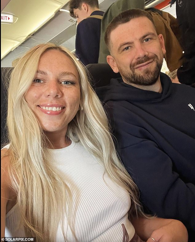 Greg Monks with girlfriend Nicole Ashleigh Kelso