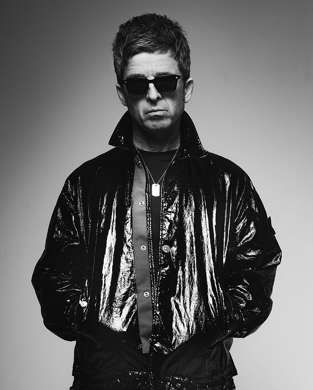 The deep red saloon was one of Gallagher's many cars which he could famously never drive after quitting his lessons while being mobbed by fans in the 1990s