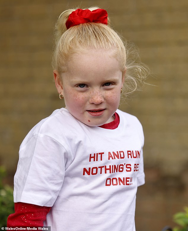 The five-year-old has been living with PTSD since the incident and is in daily fear of any cars, crossings or the road in general, her mother told the court