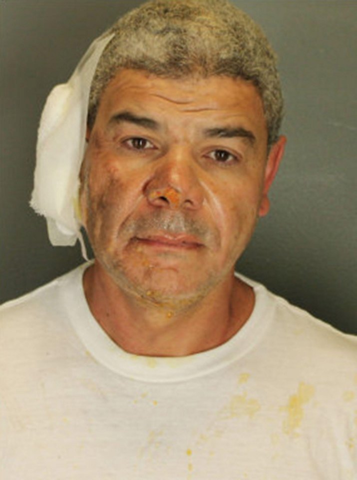 Mugshot of Mohamed Sabry Soliman.