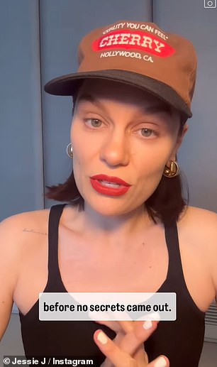 'Also knowing that I want to share with my fans and the people that care about me, also I'm a sharer. I've always shared everything that I go through in my life'