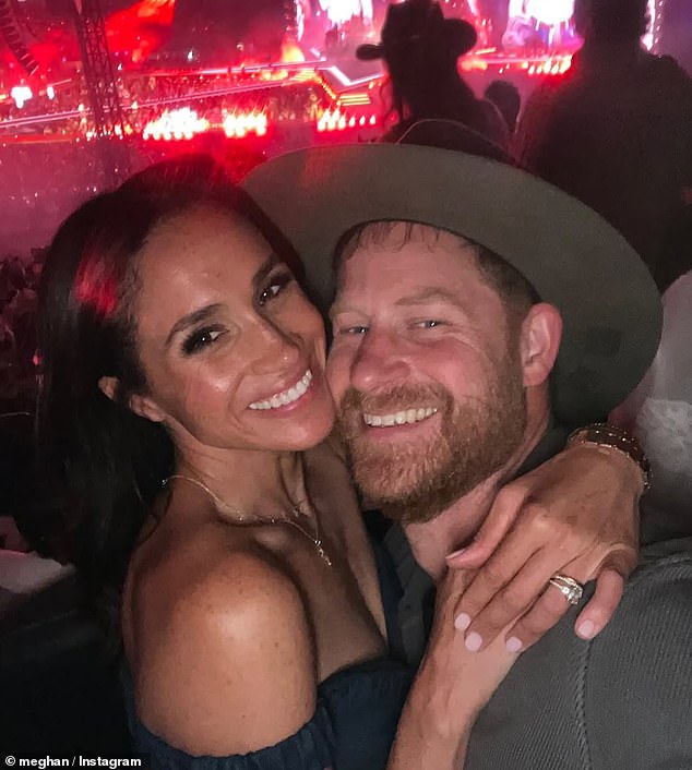 Meghan and Harry saw Beyoncé's Cowboy Carter tour at SoFi Stadium in California on May 9