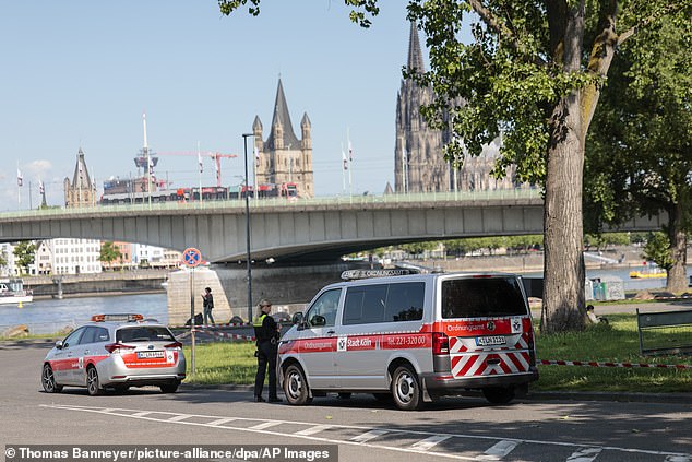 The size of the bombs means that a 1,000 metre danger has had to be cordoned off