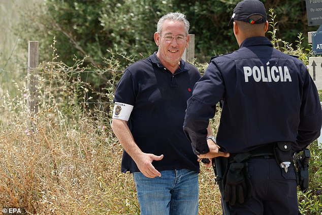 Portuguese officers during a search operation in a vast area between the cities of Lagos and Praia da Luz for Madeleine McCann, in Lagos, Portugal, 03 June 2025