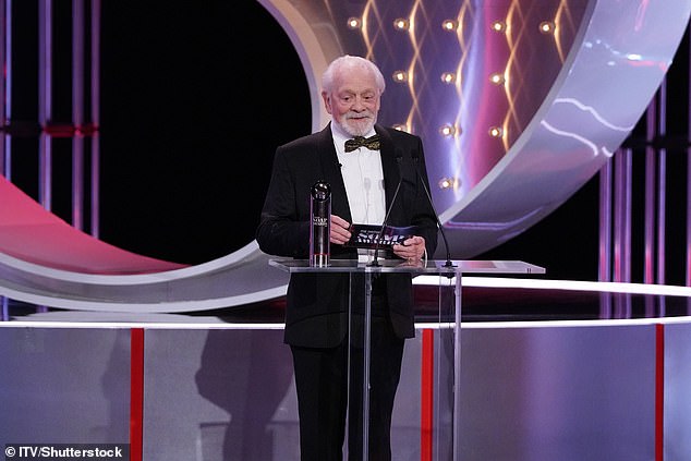 Another standout moment of the ceremony was Sir David Jason taking to the stage to present the coveted Best Soap award