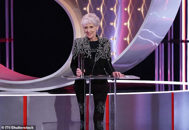 And among the biggest moments of the night was Anita, 76, scooping an award for her reprisal of the iconic Angie Watts for EastEnders' s pecial anniversary episode in February