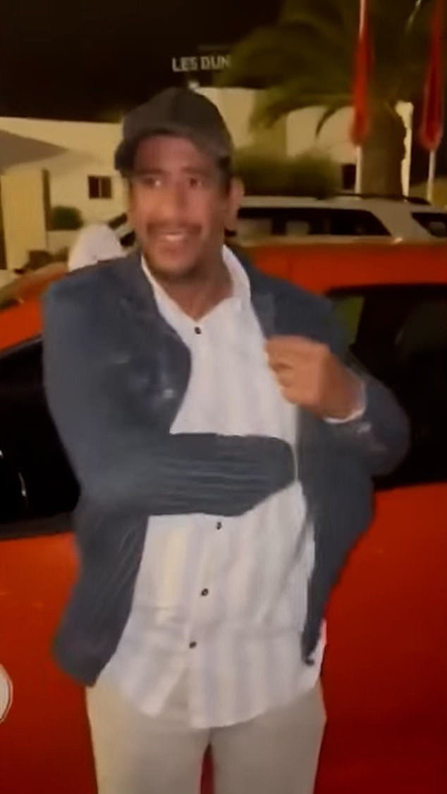 The taxi driver has since been arrested on suspicion of fraud and a breach of trust, according to Moroccan media