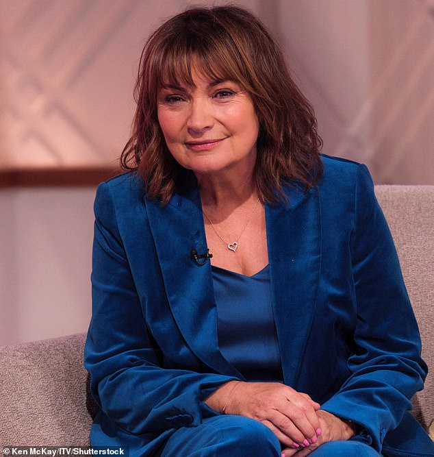 The actress reminded viewers of Lorraine just after the chat show presenter disappeared from screens again on Monday, ditching her ITV programme this week