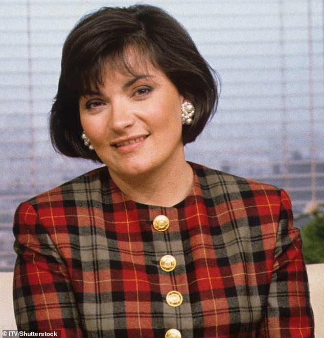 One fan said: 'Lorraine is looking a bit younger from her days off'. Pictured: Lorraine presenting GMTV in 1993