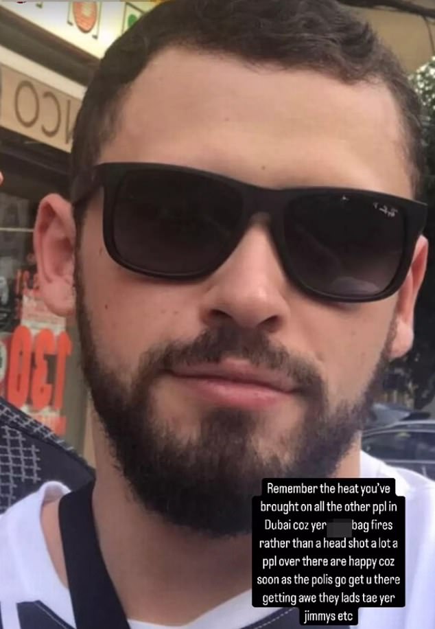 Ross McGill - a Scottish gangster who is currently based in Dubai
