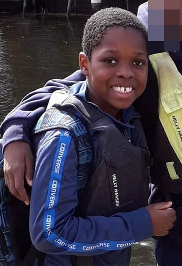 The incident saw 14-year-old schoolboy Daniel Anjorin (pictured) fatally wounded with a sword