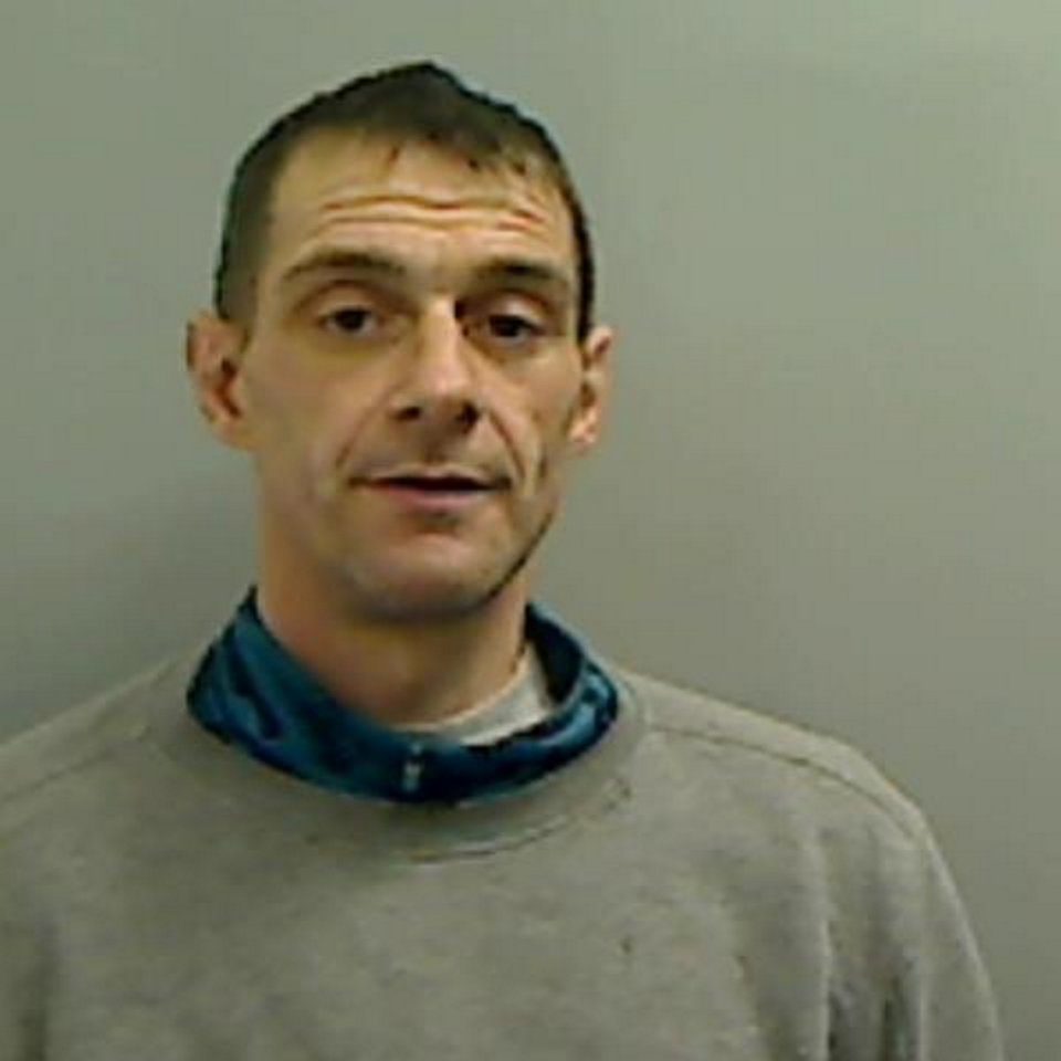 Mugshot of Leslie Sedgewick, convicted of robbery.