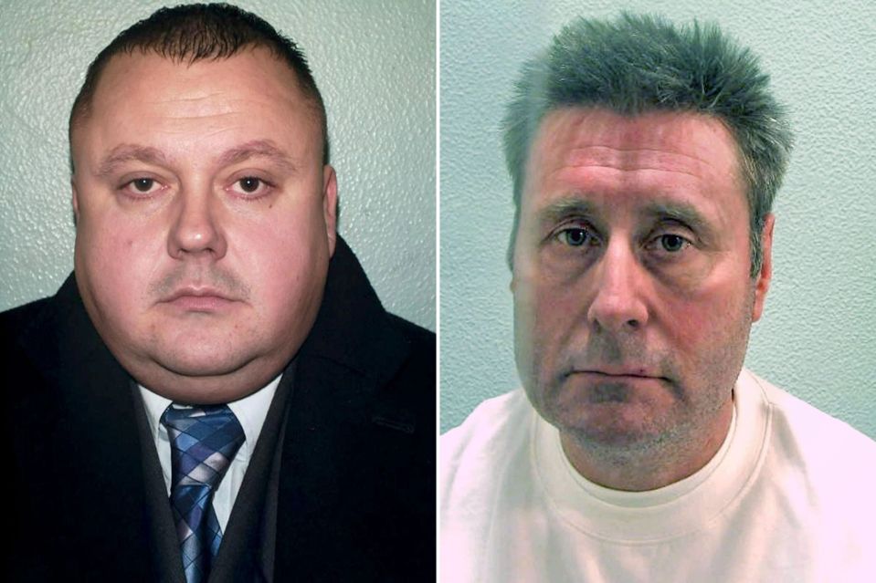 An image collage containing 2 images, Image 1 shows Mugshot of Levi Bellfield, Image 2 shows Mugshot of John Worboys