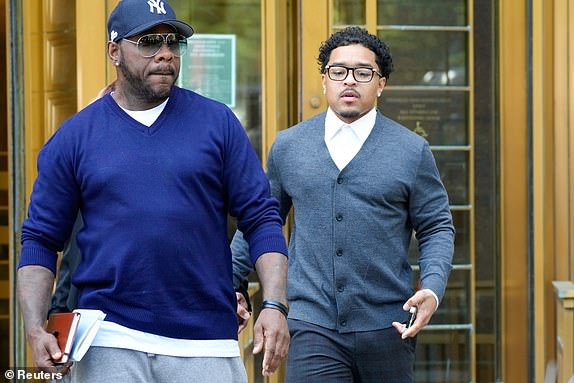 Justin Dior Combs, son of Sean "Diddy" Combs leaves the Federal court during the Sean "Diddy" Combs' sex trafficking and racketeering conspiracy trial at U.S. court in Manhattan, in New York City, U.S., June 4, 2025. REUTERS/Eduardo Munoz