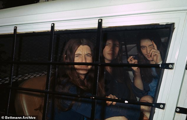Krenwinkle (seen left) previously claimed her complicated family dynamics and low sense of self-esteem made her vulnerable to Manson's manipulation