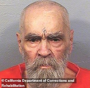 Charles Manson, pictured in a prison photo taken August 14, 2017. He died later that year while serving nine life sentences
