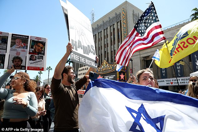 Demonstrators disrupted her Hollywood Walk of Fame ceremony in May, chanting 'Shame on Gal Gadot' and waving Palestinian flags. Days later, her star on the Walk of Fame was defaced, with vandals scrawling 'Baby killer' and altering her surname to 'Greestien'¿a misspelling of her family's original Jewish name, Greenstein.