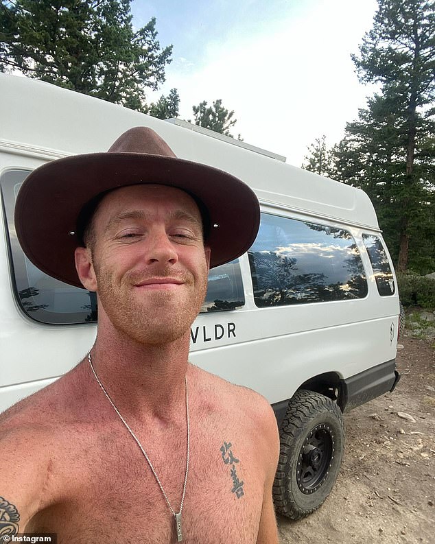 Greener (pictured on his Instagram on August 9, 2024) has become an inspiration for paralyzed athletes, documenting his journey online after the accident