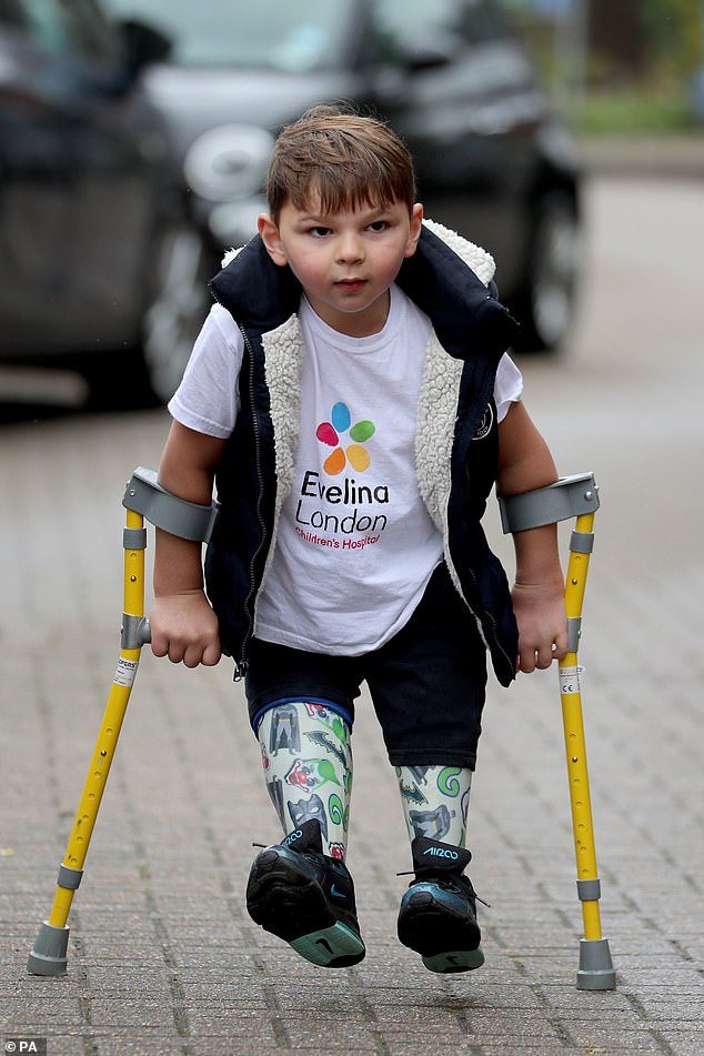 Tony suffered from broken fingers and toes, torn ligaments and contracted sepsis after his birth parents carried out the depraved abuse when he was just six-weeks-old