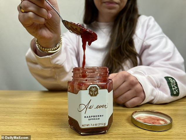 Daily Mail's FEMAIL were not big fans of Meghan's jam, as it was runny and thin. It completely soaked our piece of toast we wanted to enjoy with it