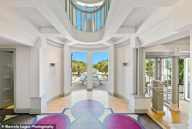 It is located by the heart of Hollywood, above the Sunset Strip