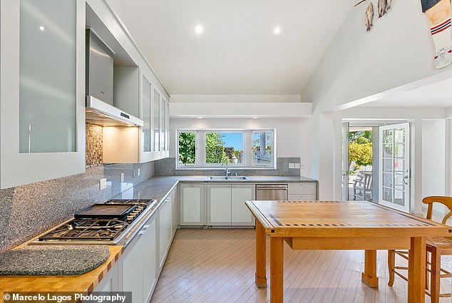 Among the touches include an upgraded kitchen