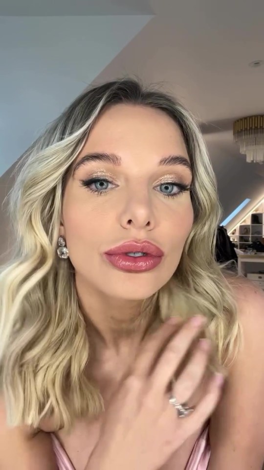 Helen Flanagan responds to online criticism.