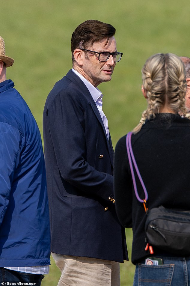 It appears the storyline is indeed following the book as David sensationally returns to the series