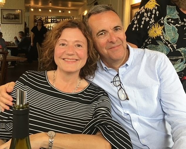 David with his wife Judy. He was diagnosed with mesothelioma - a fatal cancer caused by exposure to asbestos