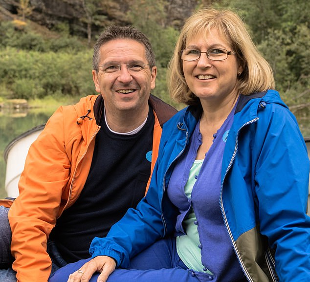 Janice and Stuart Allen before her death aged 57. She worked in M&S for several years