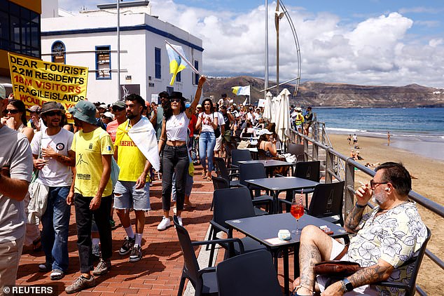 Anti-tourism campaigners claim an increase in Airbnb homes and holiday lets means an increasing number of homes are unavailable to rent to locals