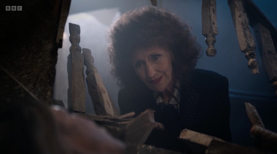 Angie Watts in EastEnders' 40th anniversary special.