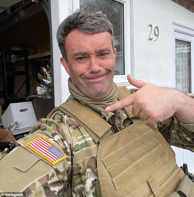 Yeates ran a military advisor company for films. However, defence sources say he has never served in the armed forces