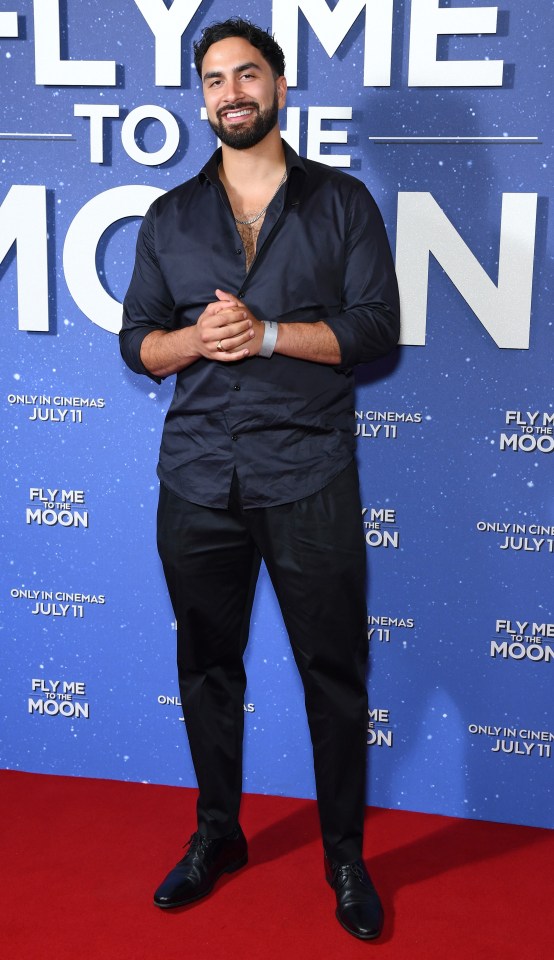 Lochan Nowacki at the Fly Me to the Moon gala screening.