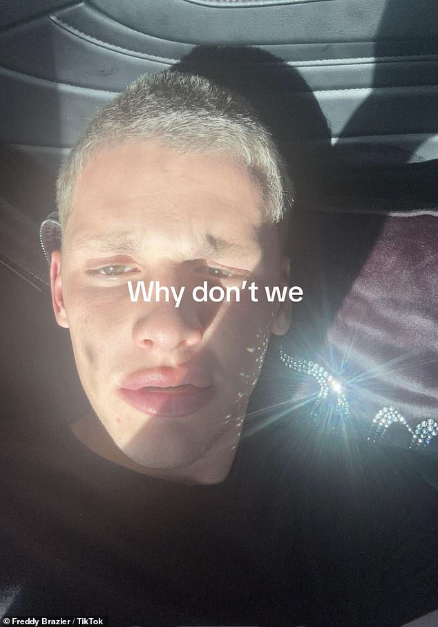 Earlier this week Freddy defied his dad Jeff Brazier by sharing a new TikTok which included a picture of his nan Jackiey Budden amid the family's legal war