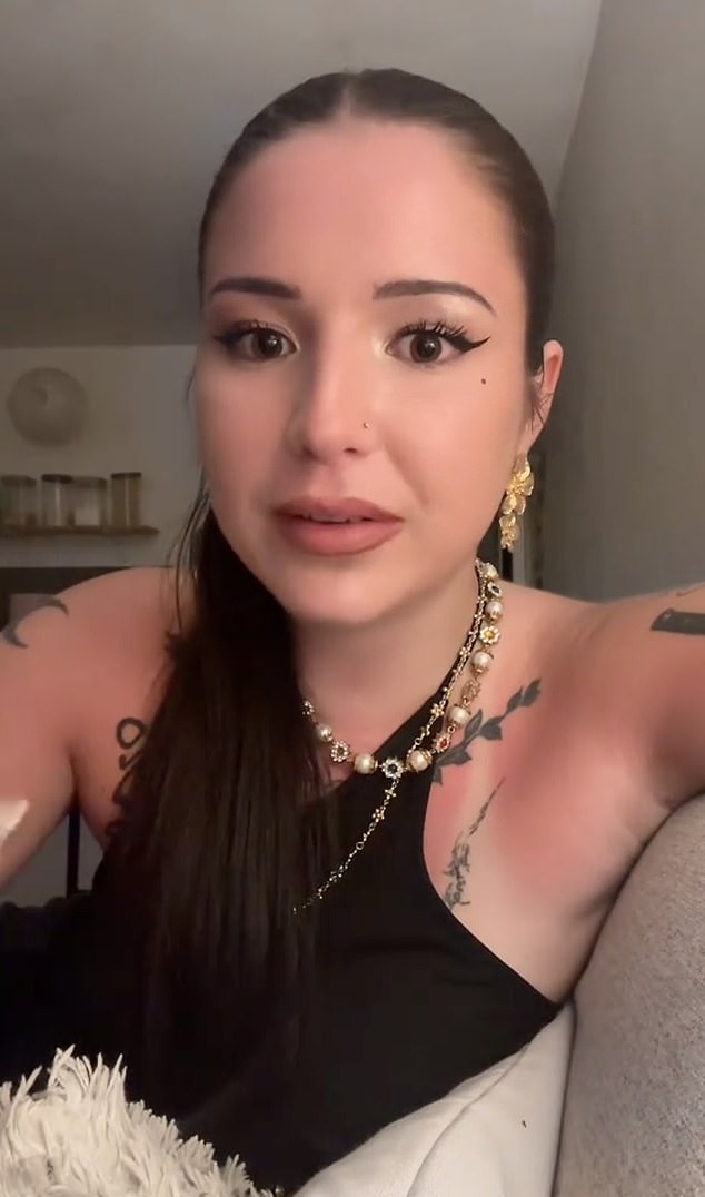 TikTok creator Lily-Rose described feeling 'scared for my life' as she cycled through the city shortly after the game finished