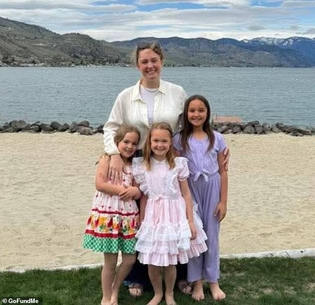 Mother-of-three Whitney Decker (pictured with her daughters) said today through her lawyer that she begged police to issued an Amber Alert after they failed to return home on Friday but was told the case did not meet the requirement