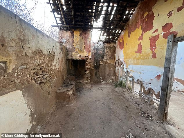Permission had been given to search the derelict outbuildings on the scrubland close to where Brueckner used to live