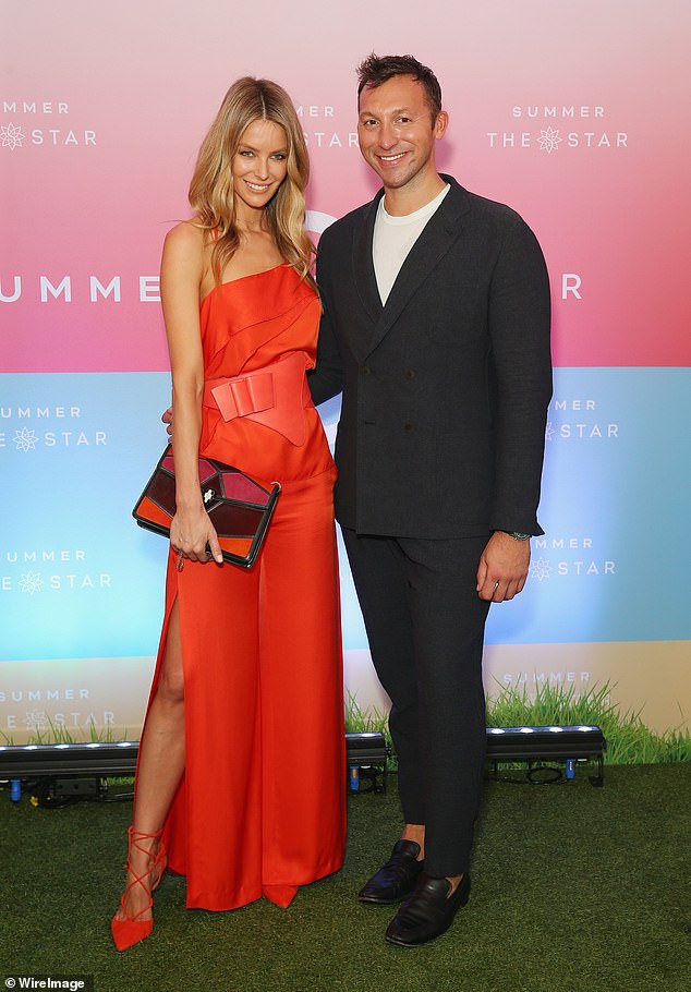 Thorpe (pictured with Jennifer Hawkins) lost watches, jewellery and personal items in the alleged crime, his manager revealed