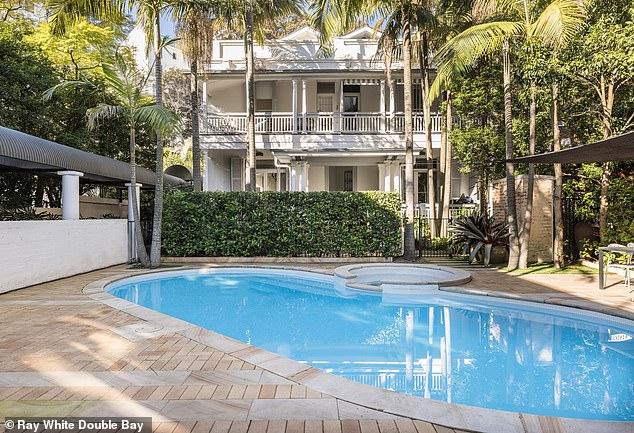 Pictured: Thorpe's townhouse in the glitzy Sydney suburb of Woollahra, not far from the police station he attended, which he took a $200,000 hit on when he listed it for sale in 2024