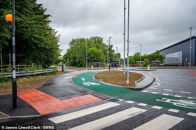 Local Mev bashed the project as a 'waste of money', adding that he believed the council hoped more warehouse workers would cycle or walk to work